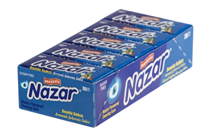 Nazar Sakız Stick Damla Aromalı 20'li 5 li