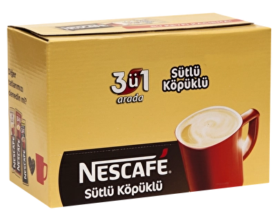 Nescafe 3Ü1 Arada Sütlü Köpüklü 56*17,4 g