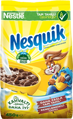 Nestle Nesquick Kakolu Buğday Ve Mısır Gevreği 450 g