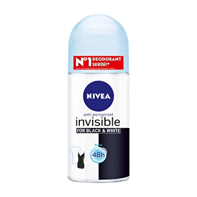 Nivea Roll On B&W Pure Kadın 50 ml
