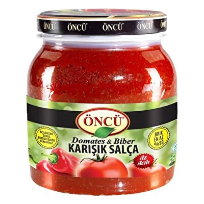 Öncü Domates Biber Karışık Salça 1,6 kg