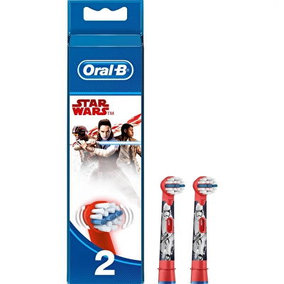 Oral-B  Şarjlı Çocuk Diş Fırçası Yedek Başlık Starwars 2'li