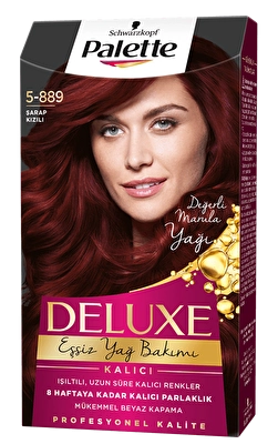 Palette Deluxe 5-889 Şarap Kızıl Adet