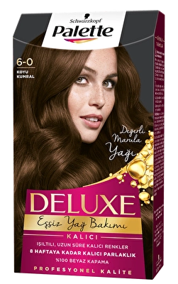Palette Deluxe 6-0 Koyu Kumral Adet