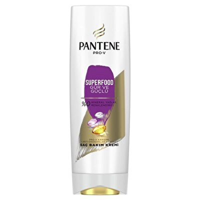 Pantene Superfood Gür ve Güçlü Saç Kremi 360 ml