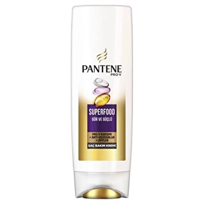 Pantene Superfood Gür ve Güçlü Şaç Kremi 470 ml