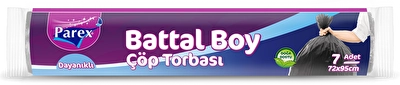 Parex Dayanıklı Çöp Torbası Battal Boy Adet