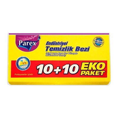 Parex Endüstriyel Temizlik Bezi 20 li