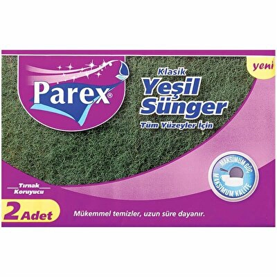 Parex Klasik Düz Sünger 2'li