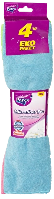 Parex Mikrofiber Temizlik Bezi 4 lü