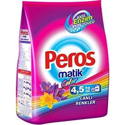 Peros Matik Canlı Renkler 4,5 kg