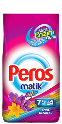 Peros Matik Canlı Renkler 7 kg