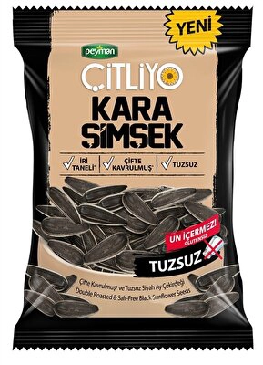 Peyman Çitliyo Kara Şimşek Tuzsuz 80 g