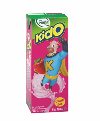 Pınar Kido Çilekli Süt 27'li 180 ml