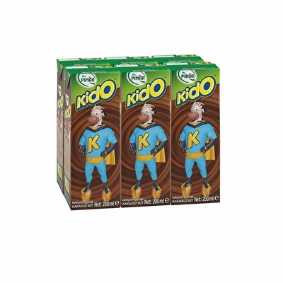 Pınar Kido Kakaolu Süt 6*180 ml