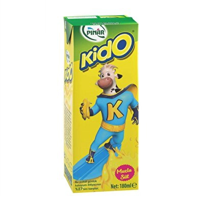 Pınar Kido Süt Muzlu 27'li 180 ml