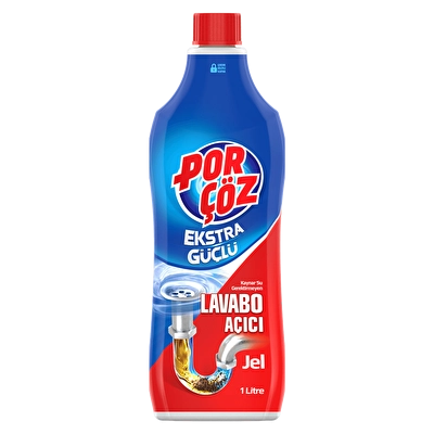 Porçöz Lavabo Açıcı Jel 1 l