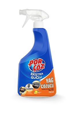 Porçöz Yağ Çözücü Sprey 750 ml