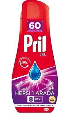 Pril Hepsi 1 Arada Jel Standart 60 yıkama