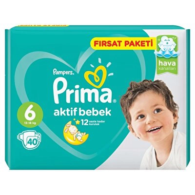 Prima Fırsat Paketi Extra Large (6) 40'lı
