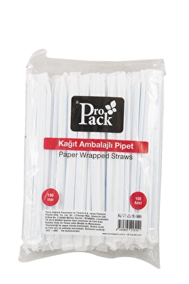 Propack Kağıt Ambalajlı Pipet Ad.