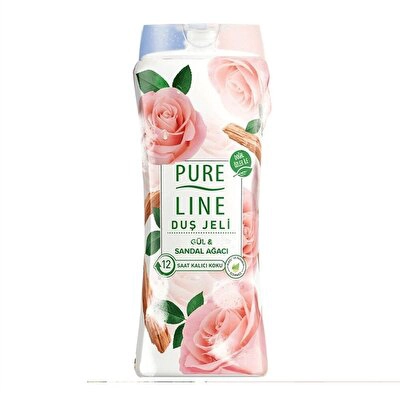 Pure Line Gül Sandal Ağacı Duş Jeli 400 ml