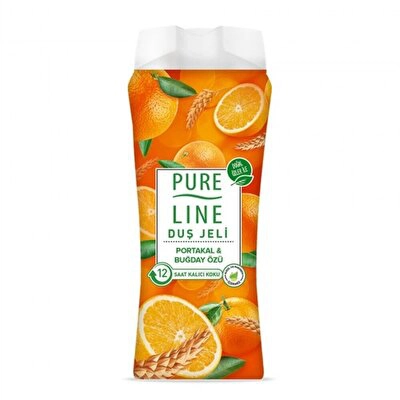 Pure Line Portakal Buğday Özlü Duş Jeli 400 ml