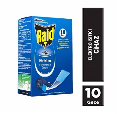 Raid Electro Isıtıcı Adet