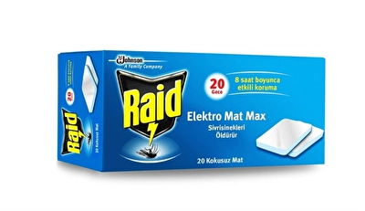 Raid Electro Mat Yedek Tablet 20 li