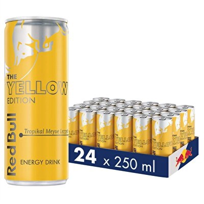 Red Bull Enerji İçeceği Tropikal Meyve 24'lü 250 ml
