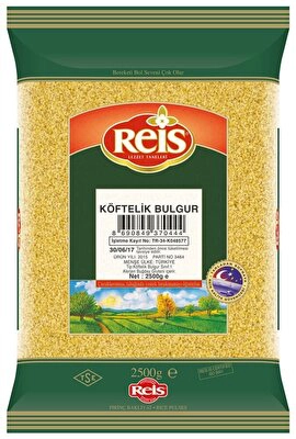 Reis Köftelik Bulgur 2,5 kg