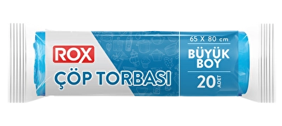 Rox Çöp Torbası Büyük Boy 20'li 20 li