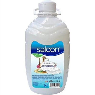 Saloon Sıvı Sabun Beyaz Sabun Kokulu 1,8 l