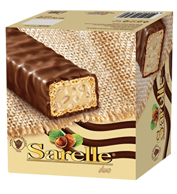 Sarelle Duo Çikolata Kaplı Gofret 20'li 33 g