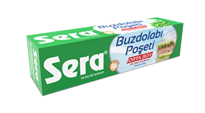 Sera Buzdolabı Poşeti Orta 24x38 Cm Adet