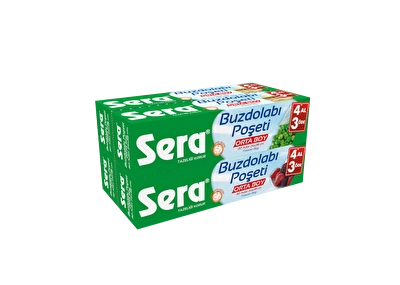Sera Buzdolabı Poşeti Orta 4 Al 3 Öde 20'li Adet