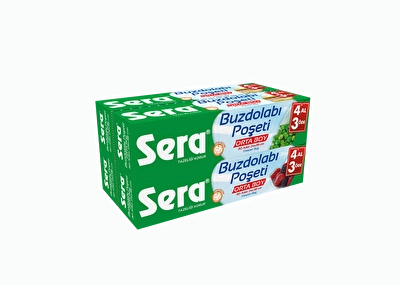 Sera Buzdolabı Poşeti Orta Boy 4 Al 3 Öde Adet