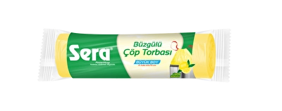 Sera Çöp Torbası Büzgülü Büyük Adet
