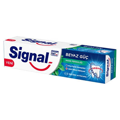 Signal Çürüklere  Karşı Beyaz Güç Nane Ferahlığı 100 ml