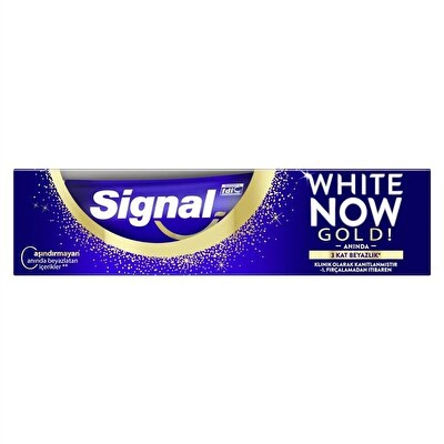 Signal Diş Macunu White Now Gold Etk. 75 ml