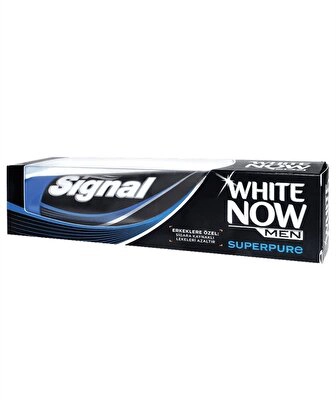 Signal Diş Macunu White Now Men Sup. Pure Etk. 75 ml