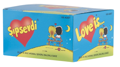 Şıpsevdi Çilek & Muz Aromali Sakız 100'lü