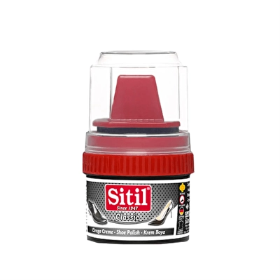 Sitil Krem Ayakkabı Boyası Siyah 60 ml