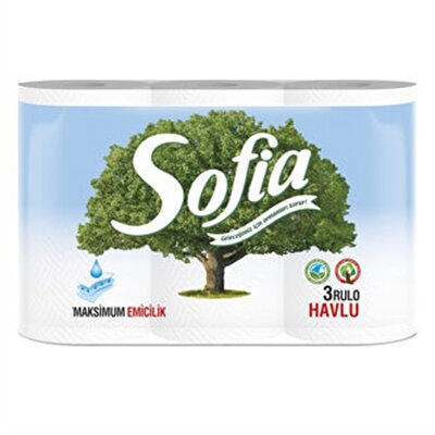 Sofia Kağıt Havlu 3 lü