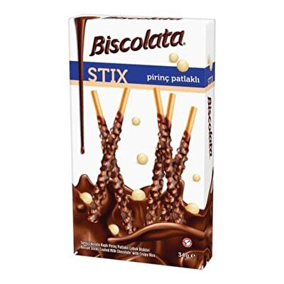 Şölen Biscolata Stix Pirinç Patlaklı 12'li 34 g