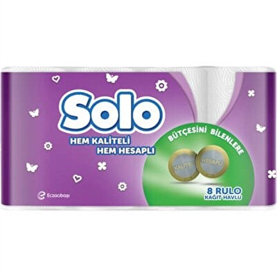 Solo Havlu Kağıt 8'li