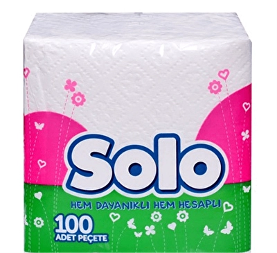 Solo Süper Peçete 100 lü