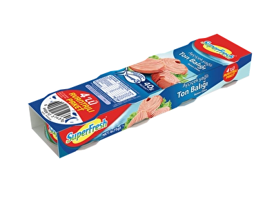 Superfresh Ayçiçek Yağlı Ton Balığı 4X75 g