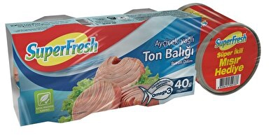 Superfresh Ton Balığı 185 Gr Mısır Hediyeli 2*150 g