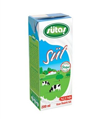 Sütaş Süt  27'li 200 ml